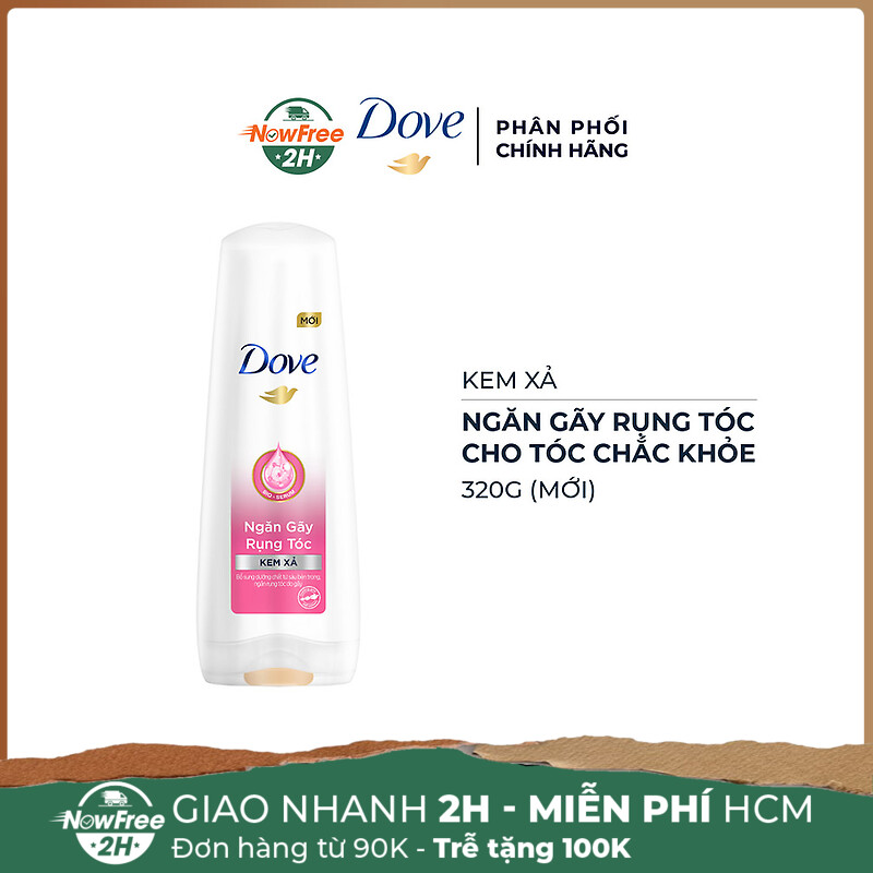 Kem Xả Dove Ngăn Gãy Rụng Tóc (Mới) 320g