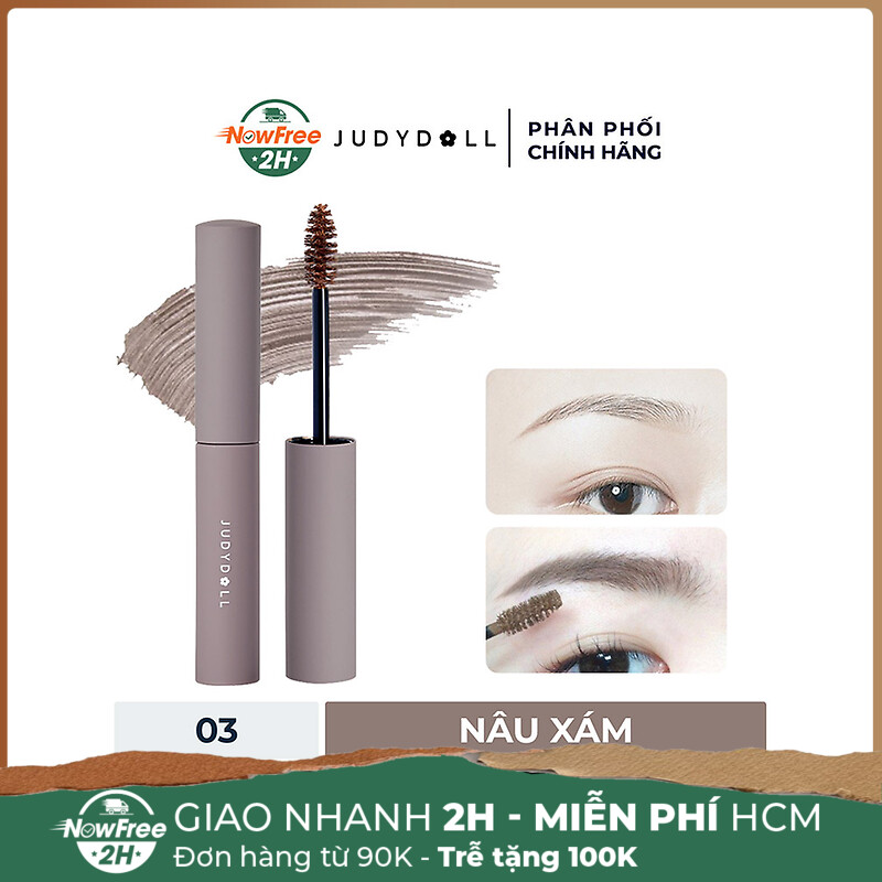 Mascara Lông Mày Judydoll 03 Gray Brown - Nâu Xám 2.5g